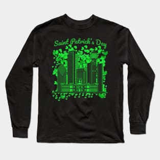 Saint Patrick's Day Dallas Long Sleeve T-Shirt